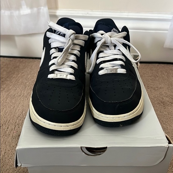 Nike Other - Nike Air Force 1 High ‘07 Dark navy suede